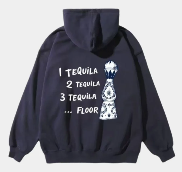 1,2,3 FLOOR HOODIE